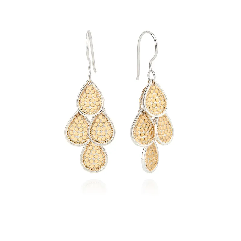 Classic Chandelier Earrings - Gold sold by Anna Beck