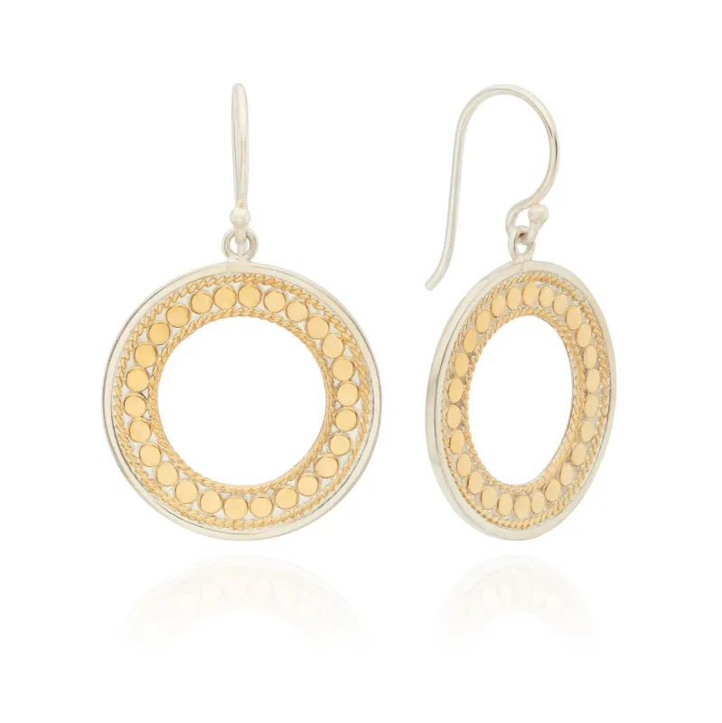 Classic Open Circle Drop Earrings sold by Anna Beck