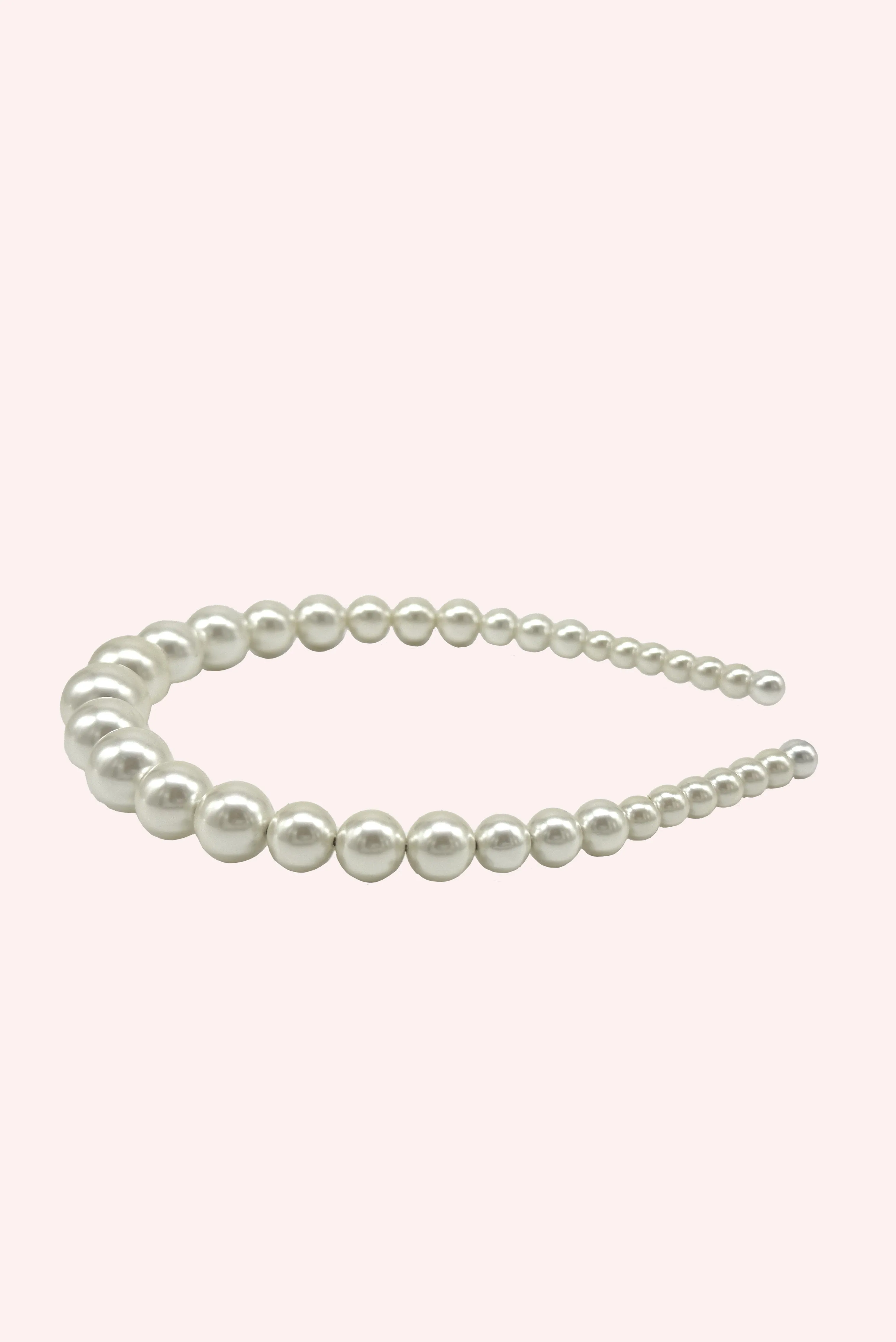 String of Pearls Headband Ivory sold by Anna Sui product image thumbnail 2