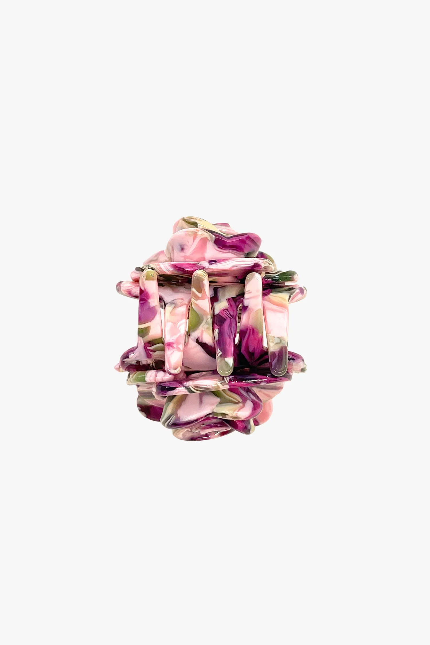 Layered Rosette Hair Jaw Clip - Multi Color sold by Anna Sui product image thumbnail 2