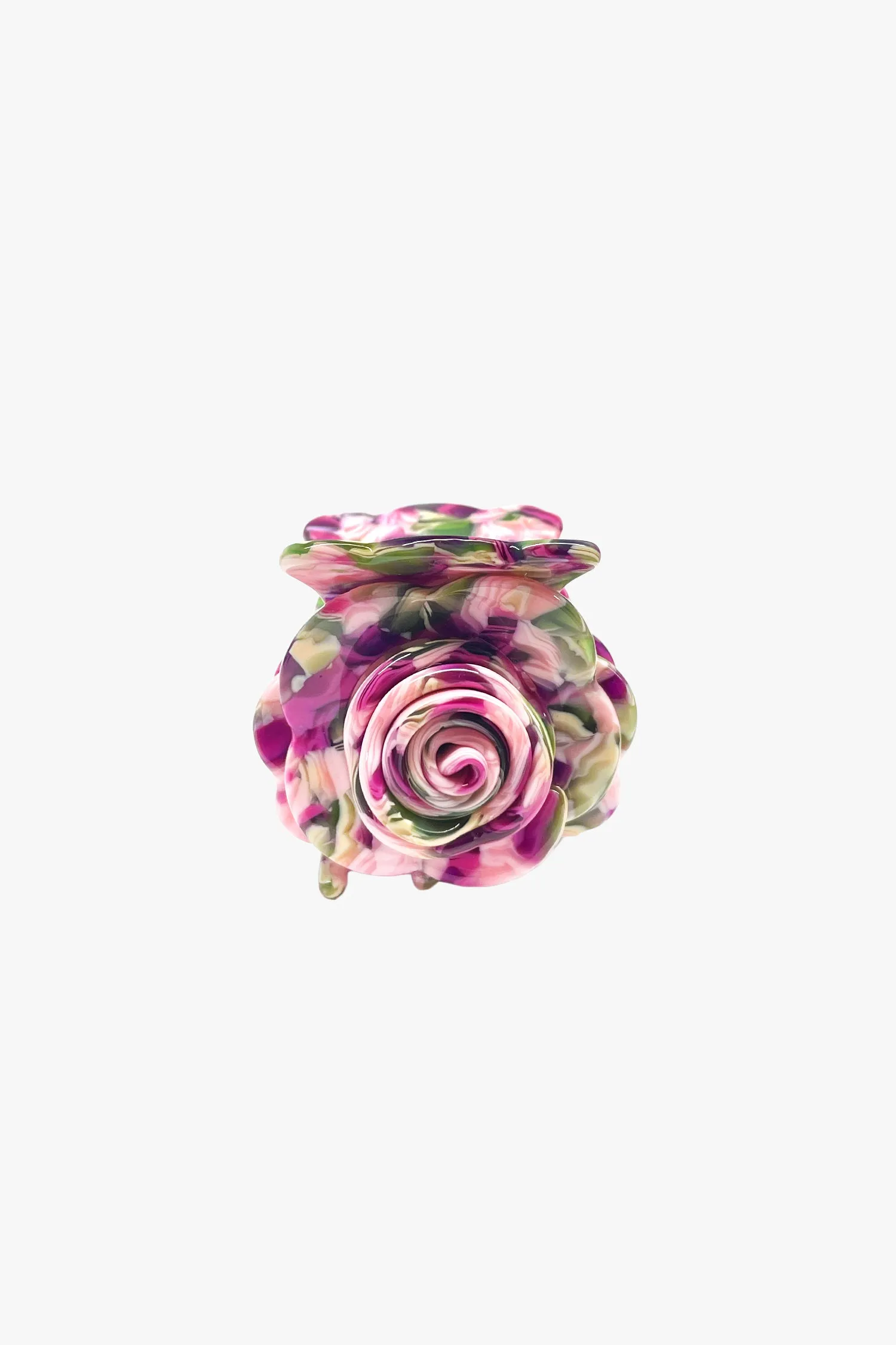 Layered Rosette Hair Jaw Clip - Multi Color sold by Anna Sui