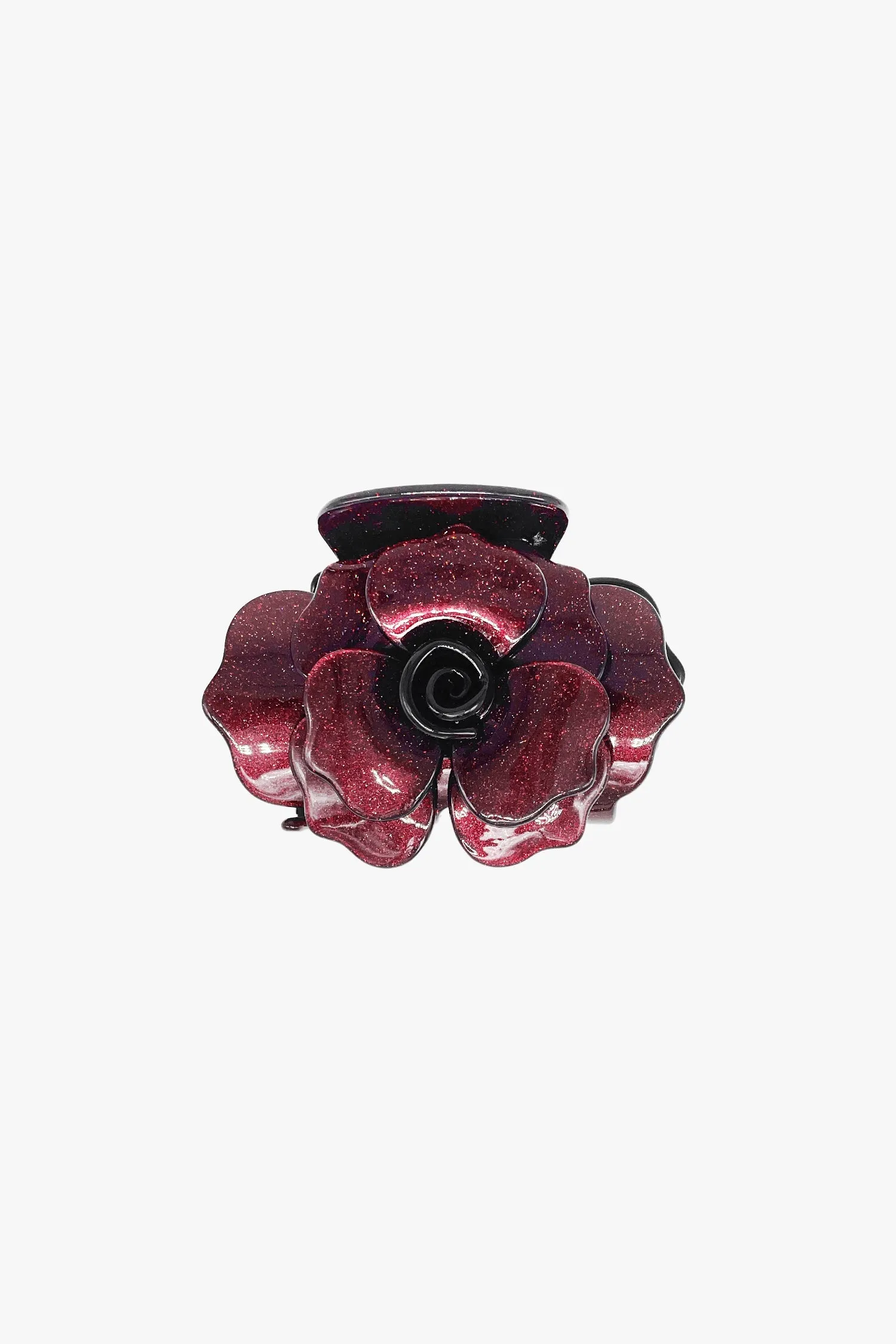 Holographic Rose Hair Jaw sold by Anna Sui