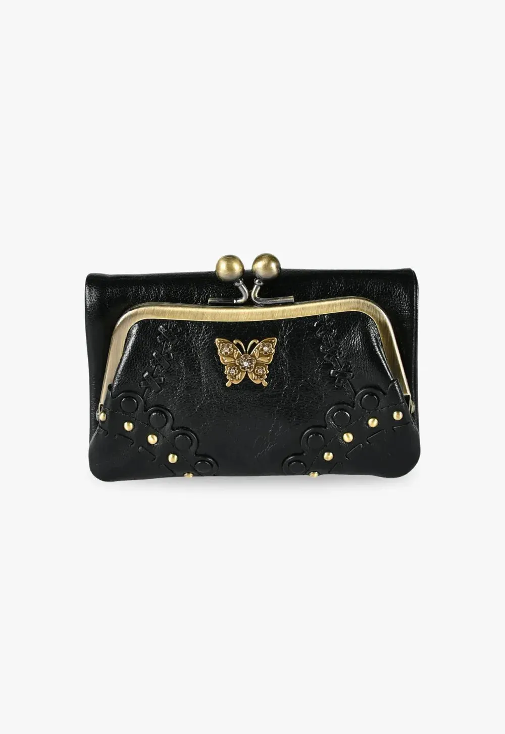 The Matilda Wallet - Black sold by Anna Sui