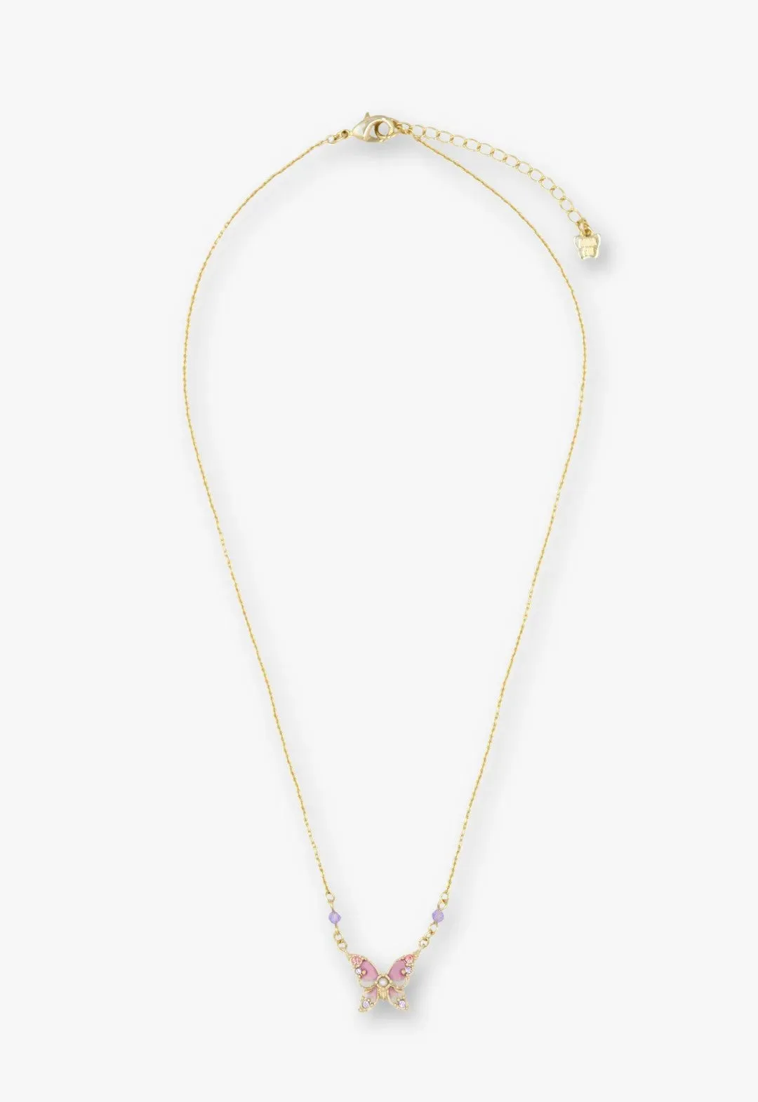 Shining Butterfly Necklace - Pink Gold sold by Anna Sui product image thumbnail 2