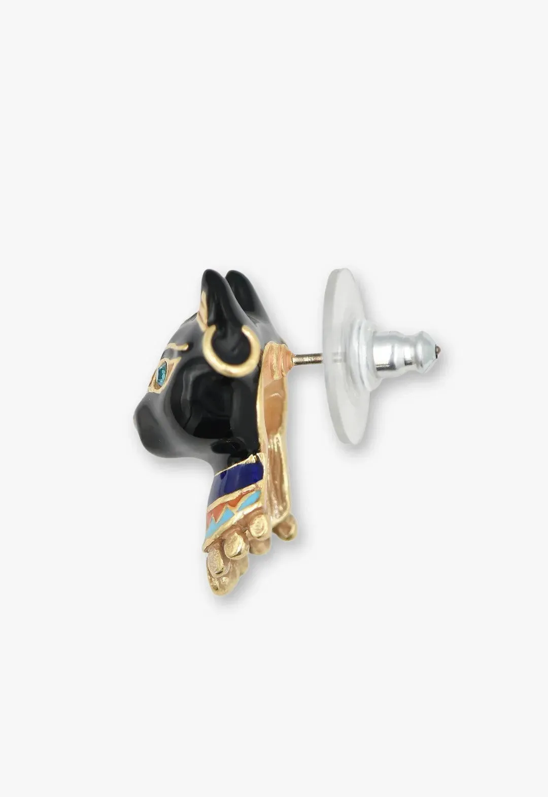 Egyptian Cat Stud Earrings sold by Anna Sui product image thumbnail 3