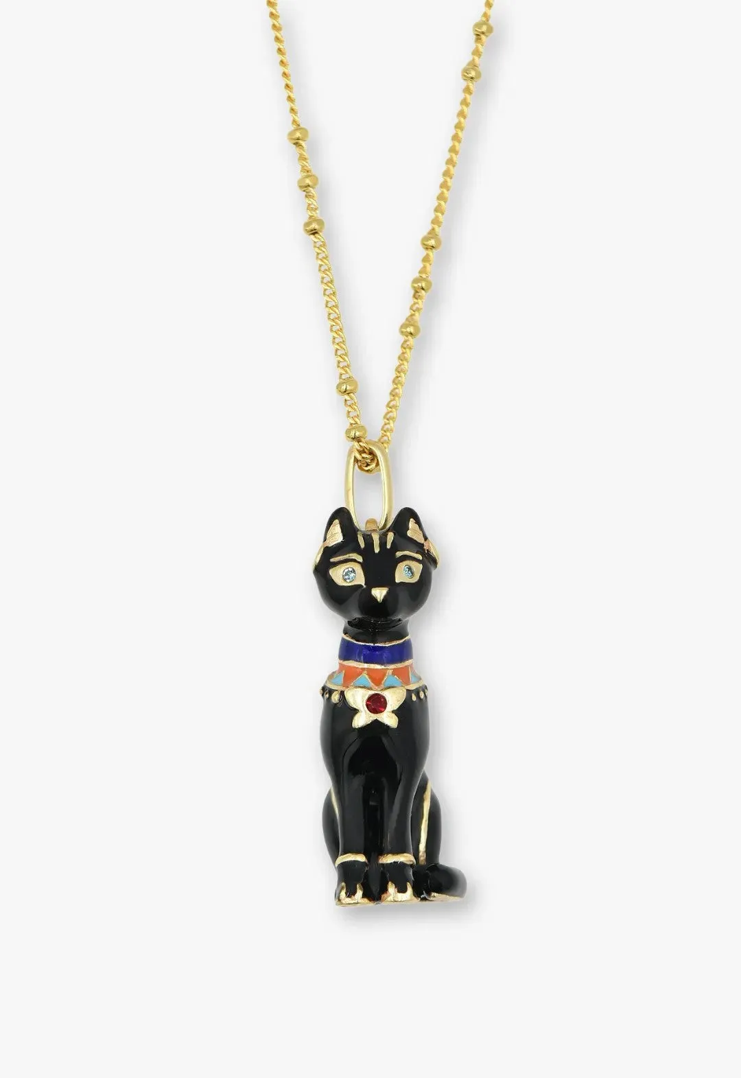 Egyptian Cat Necklace sold by Anna Sui product image thumbnail 3