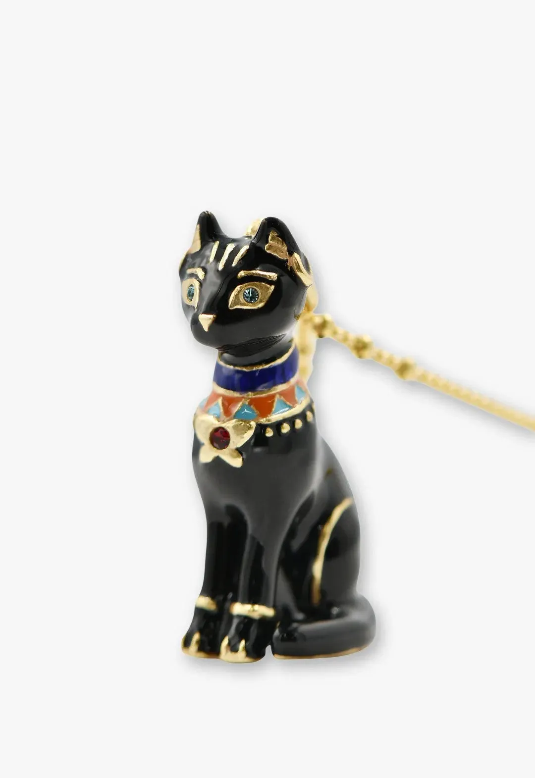 Egyptian Cat Necklace sold by Anna Sui product image thumbnail 4