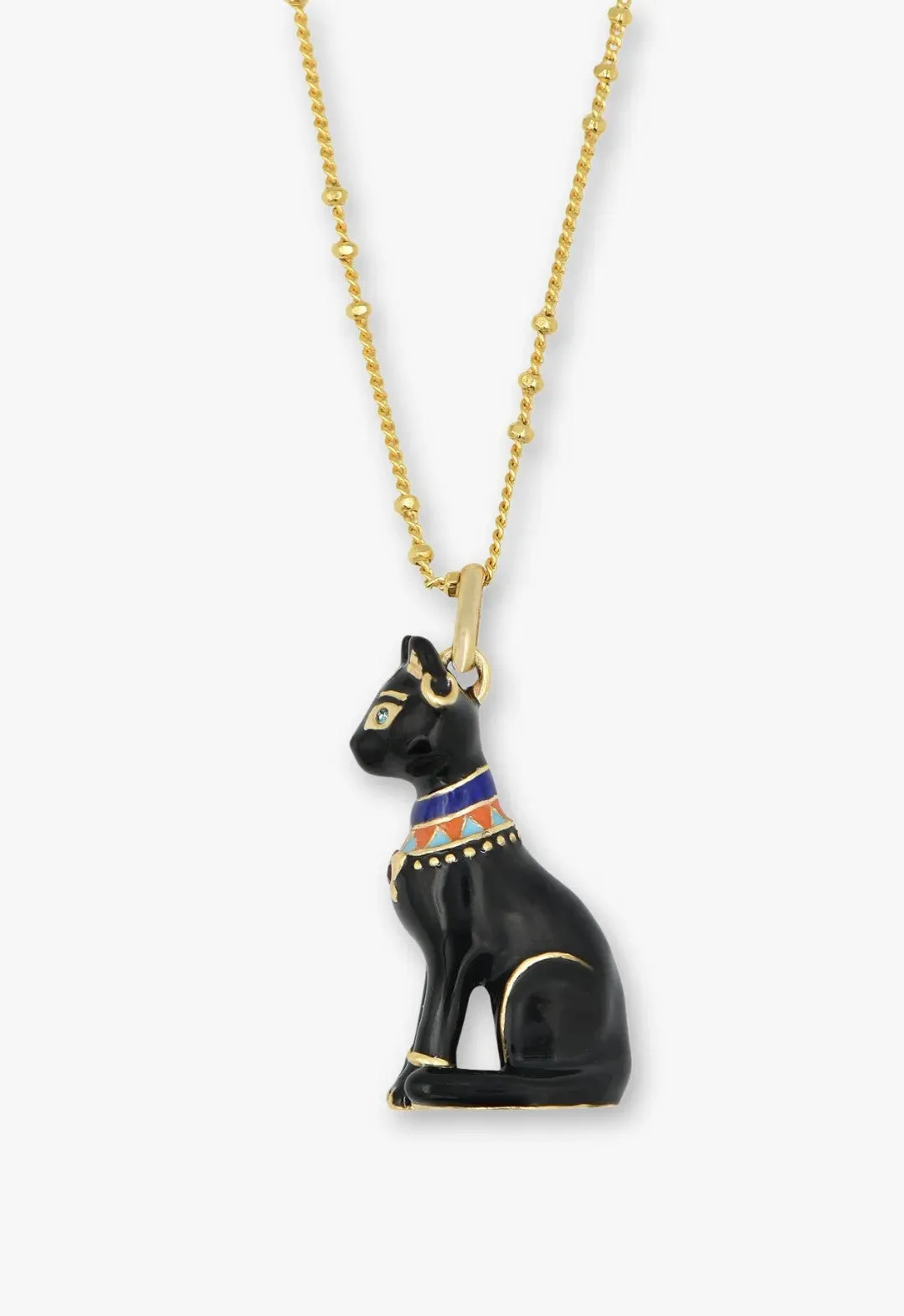 Egyptian Cat Necklace sold by Anna Sui product image thumbnail 2