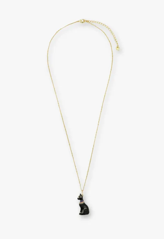Egyptian Cat Necklace sold by Anna Sui