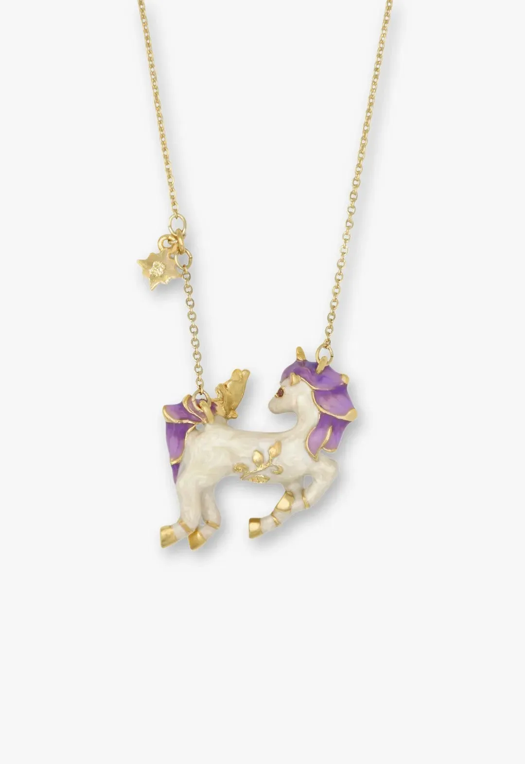 Twilight Unicorn Necklace - Ivory sold by Anna Sui product image thumbnail 3