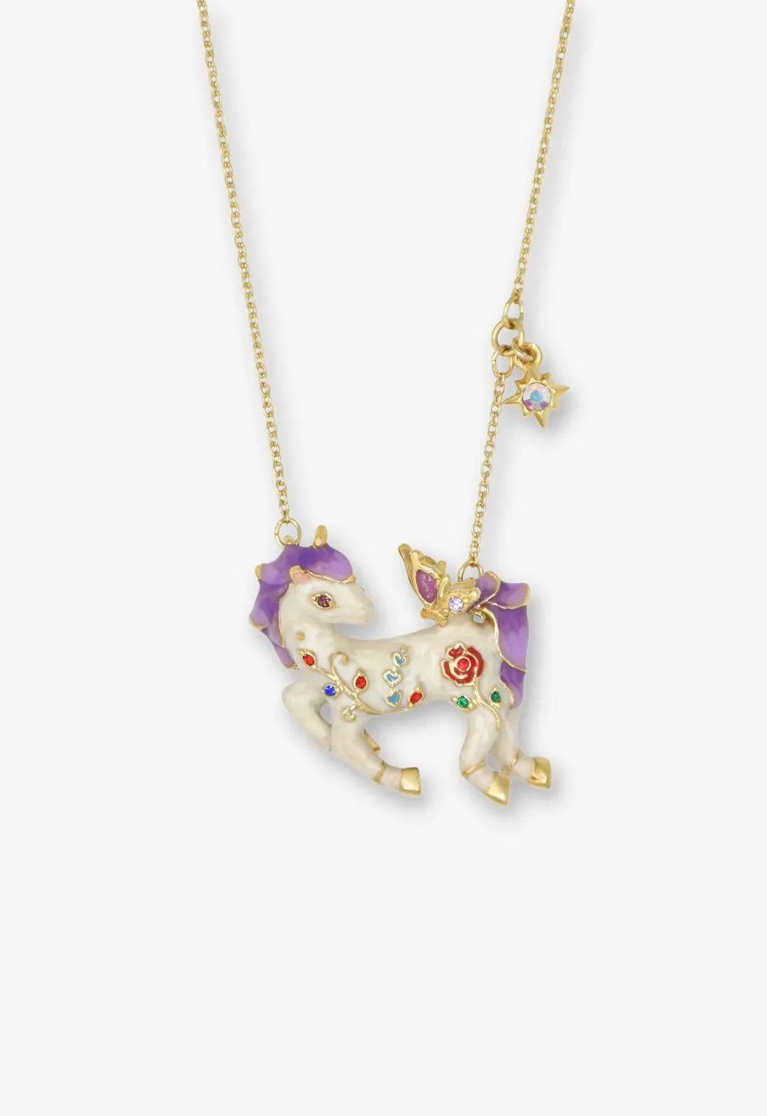 Twilight Unicorn Necklace - Ivory sold by Anna Sui product image thumbnail 2