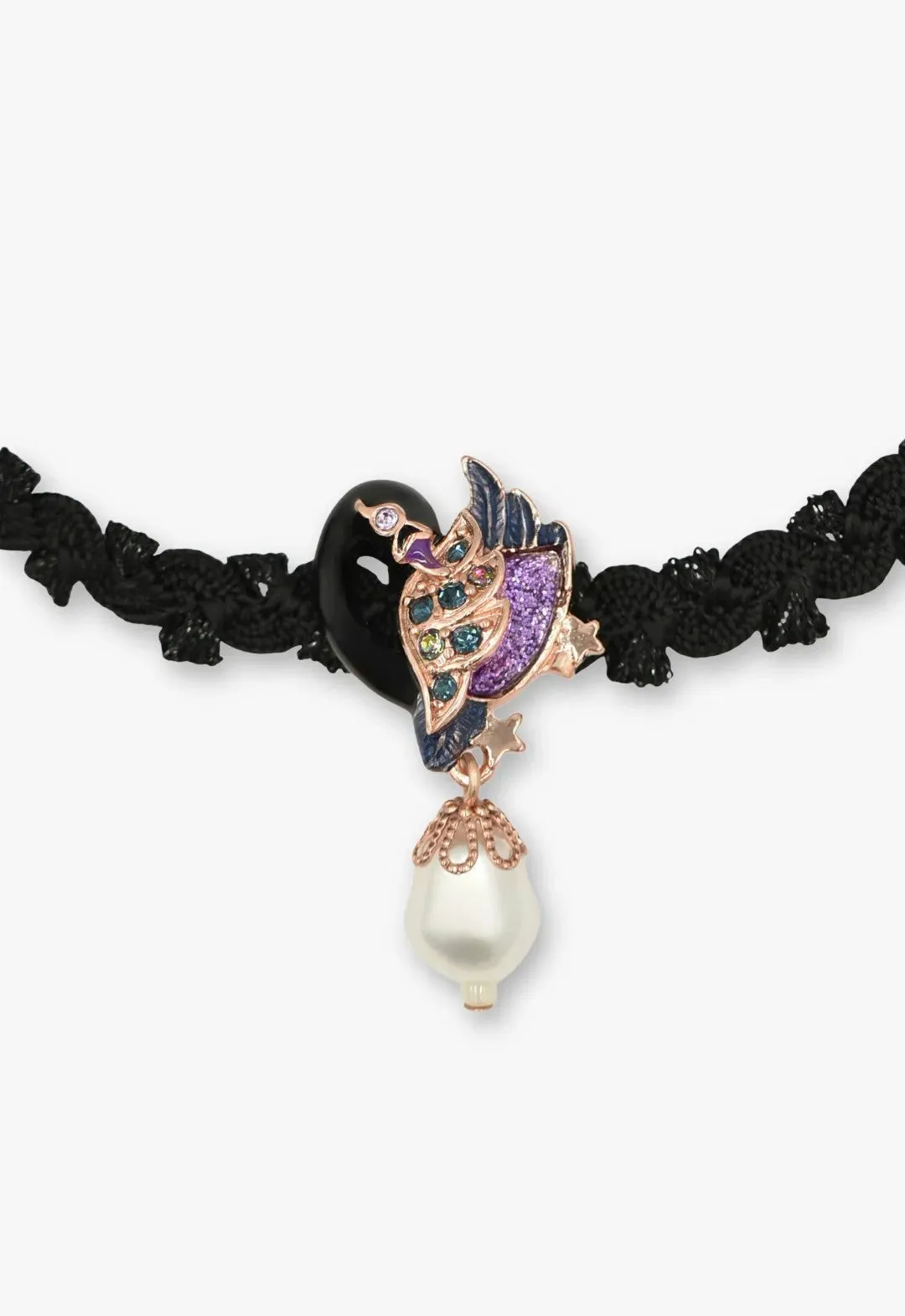Midnight Swan Pearl Choker sold by Anna Sui product image thumbnail 2