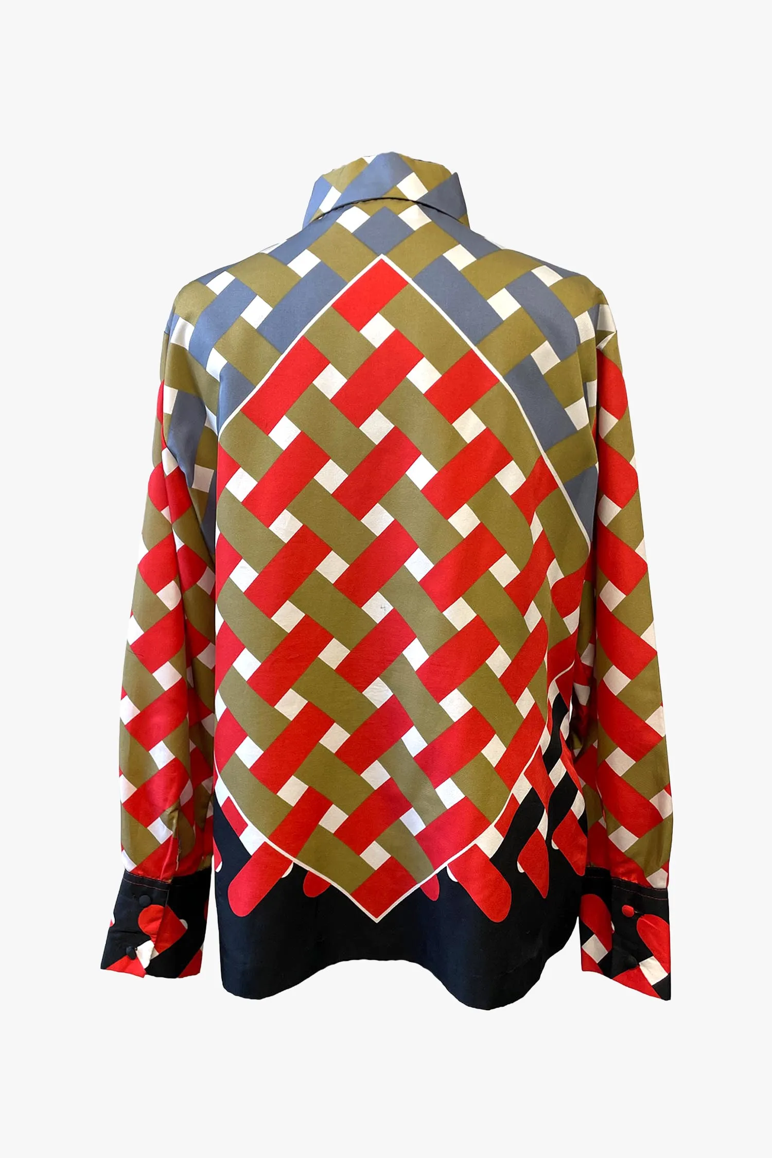 Vintage 70’s Lanvin Button Up Top sold by Anna Sui product image thumbnail 2