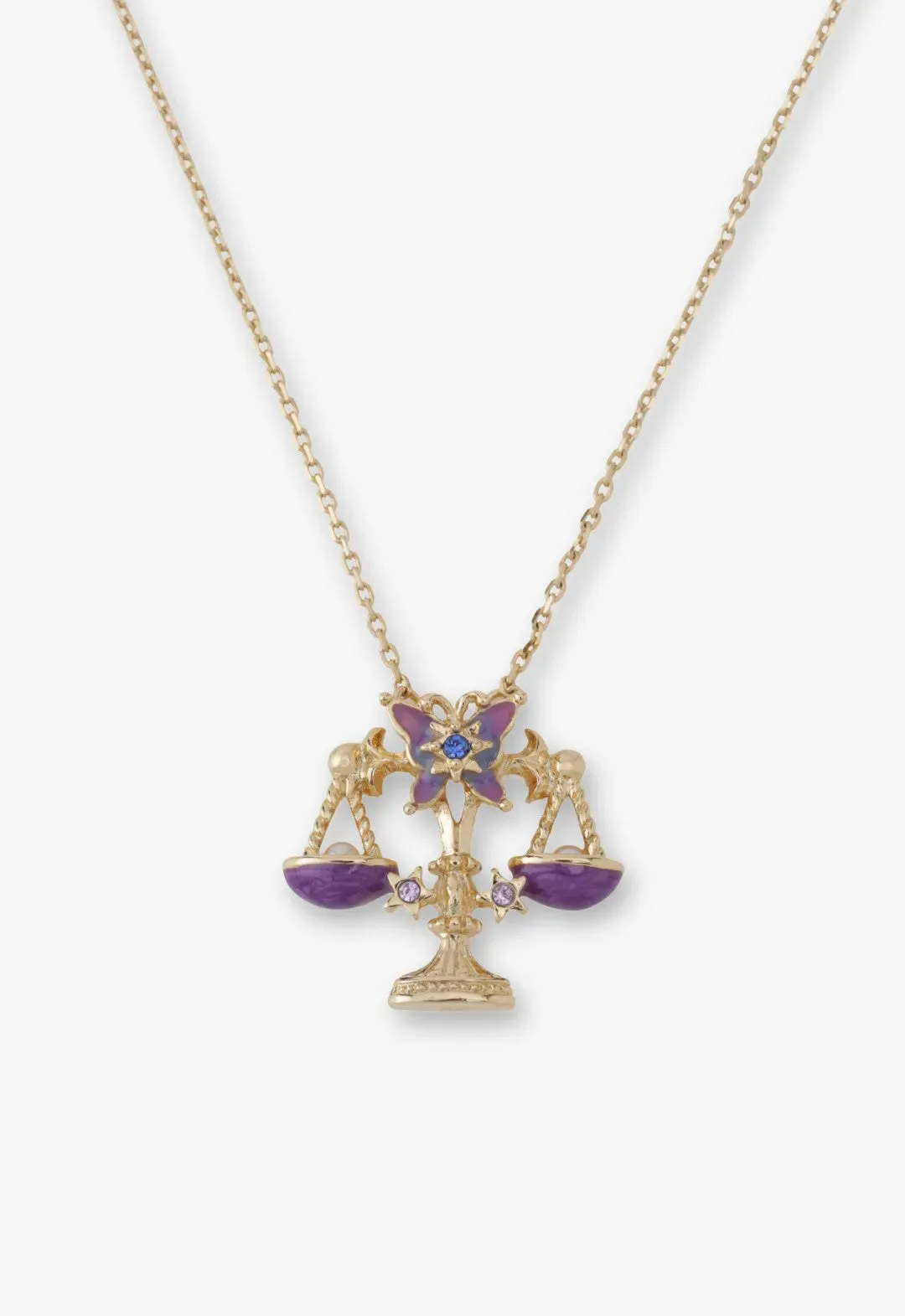 Libra Zodiac Necklace sold by Anna Sui product image thumbnail 2