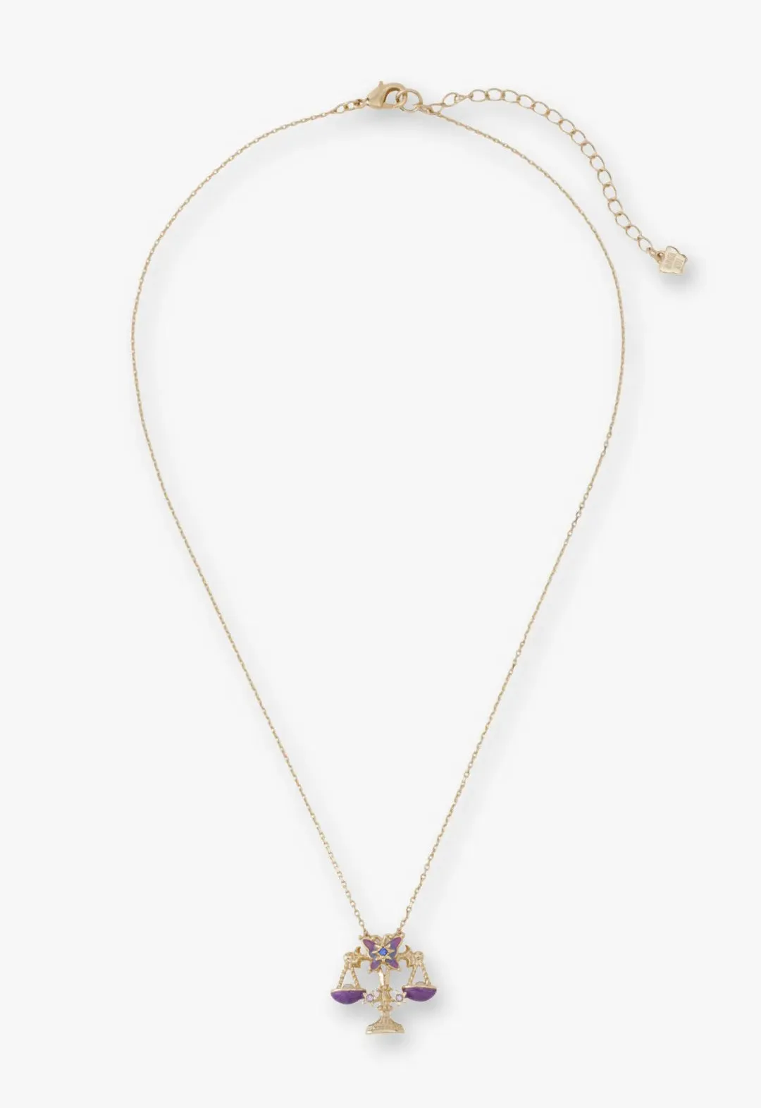 Libra Zodiac Necklace sold by Anna Sui