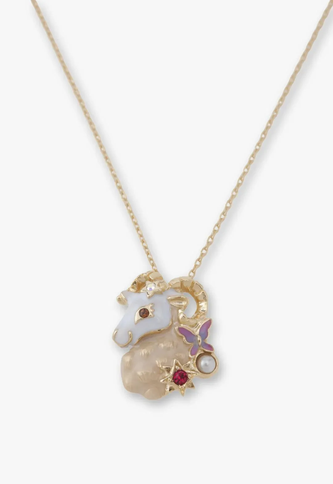 Aries Zodiac Necklace sold by Anna Sui product image thumbnail 2