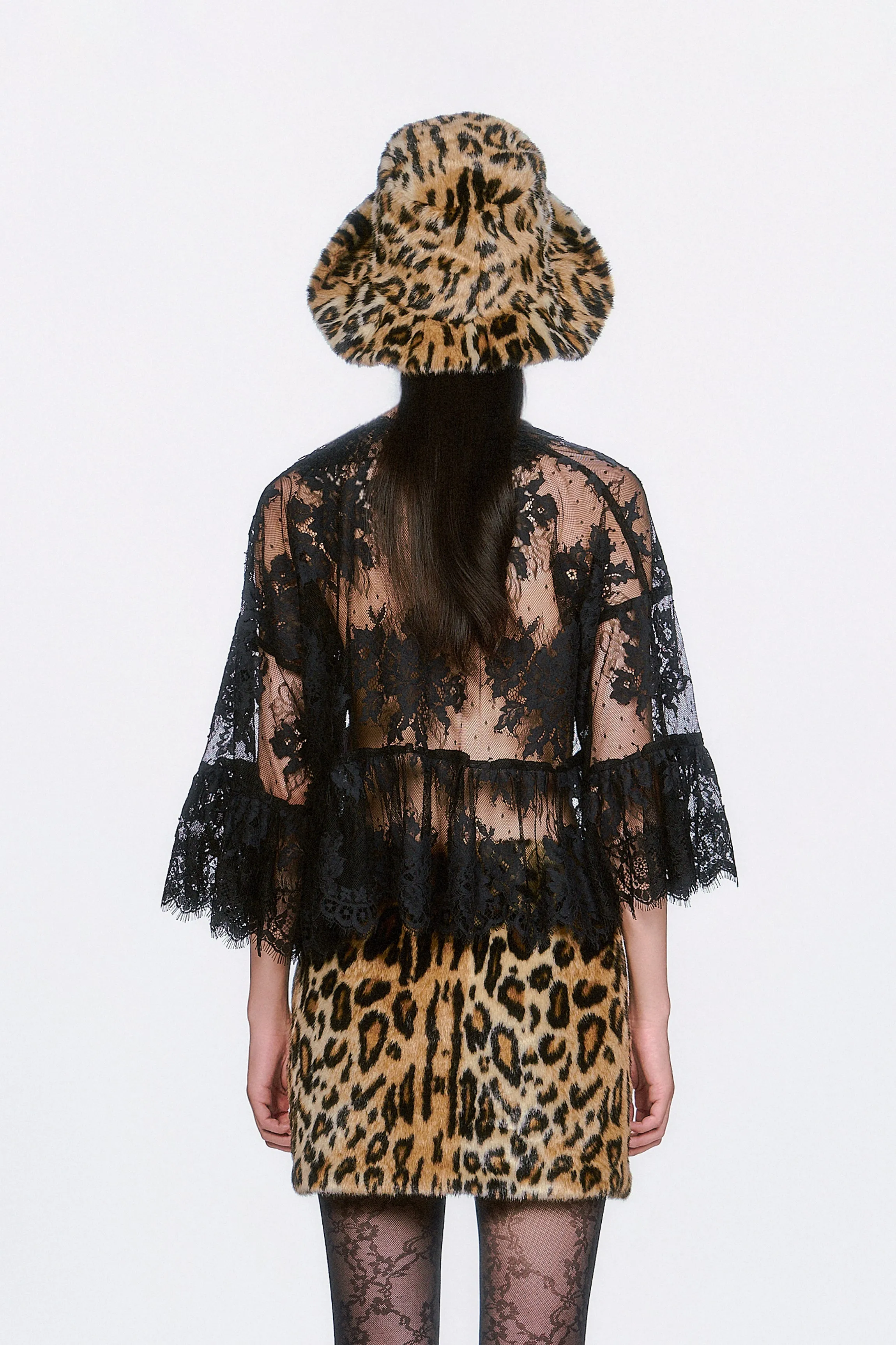 Victorian Lace V Neck Top sold by Anna Sui product image thumbnail 3