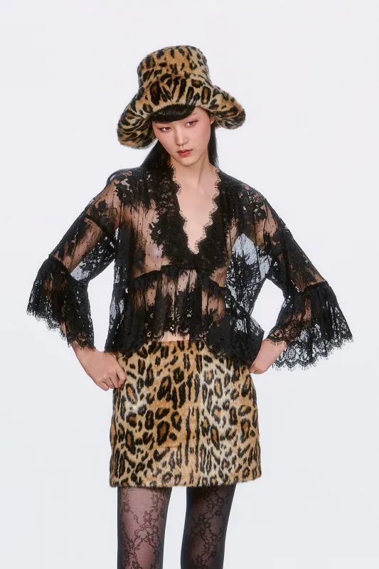 Victorian Lace V Neck Top sold by Anna Sui