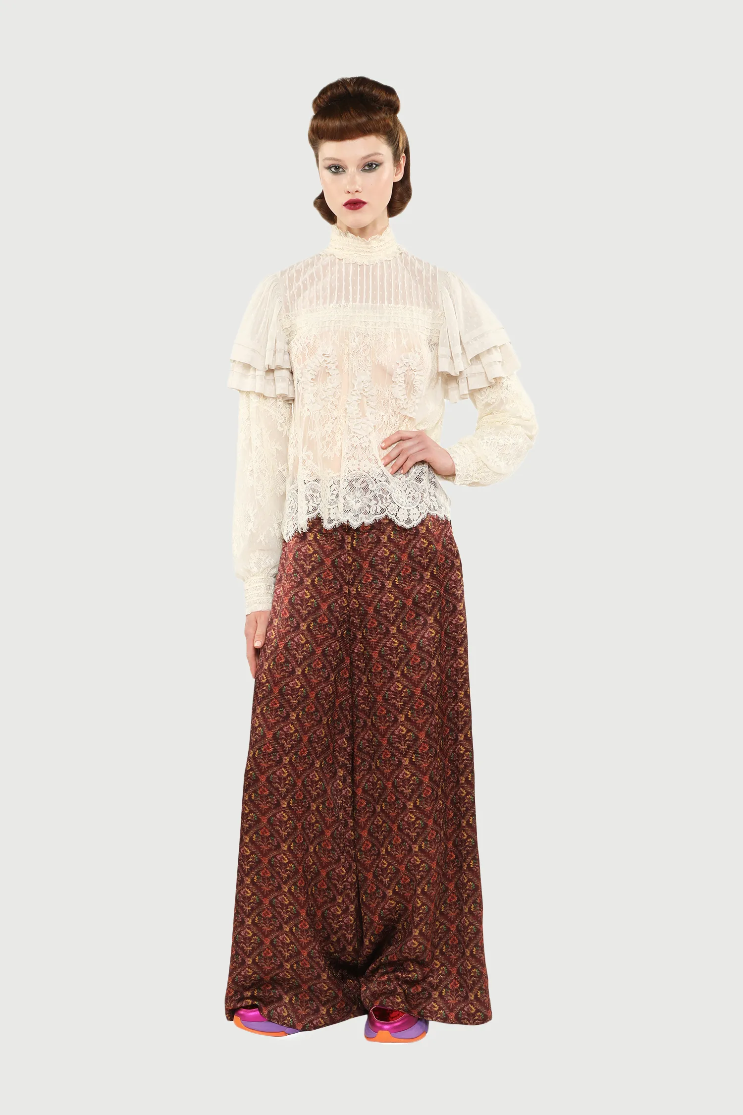 Victorian Lace Blouse sold by Anna Sui product image thumbnail 2