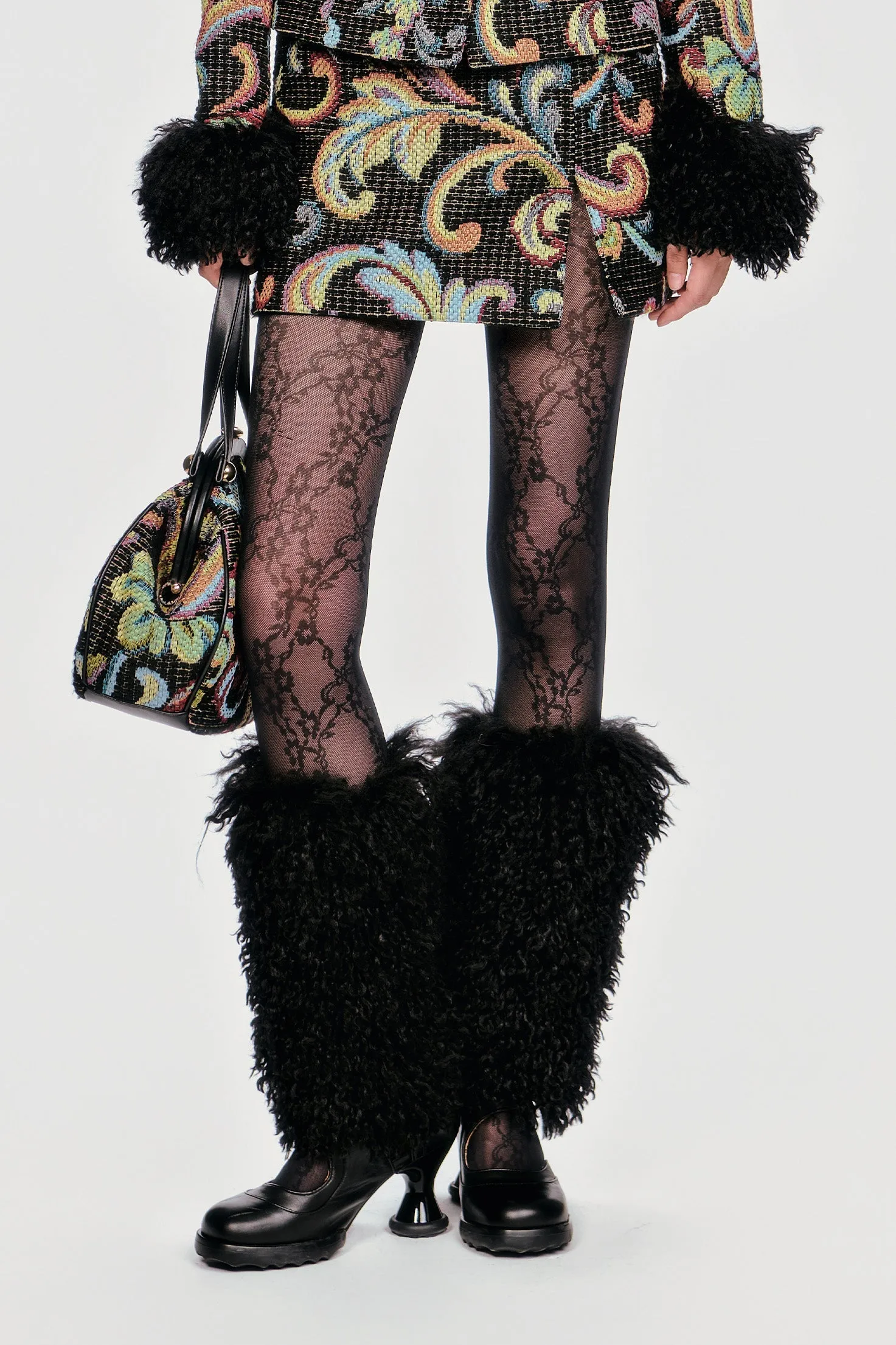 Tapestry Mini Skirt sold by Anna Sui