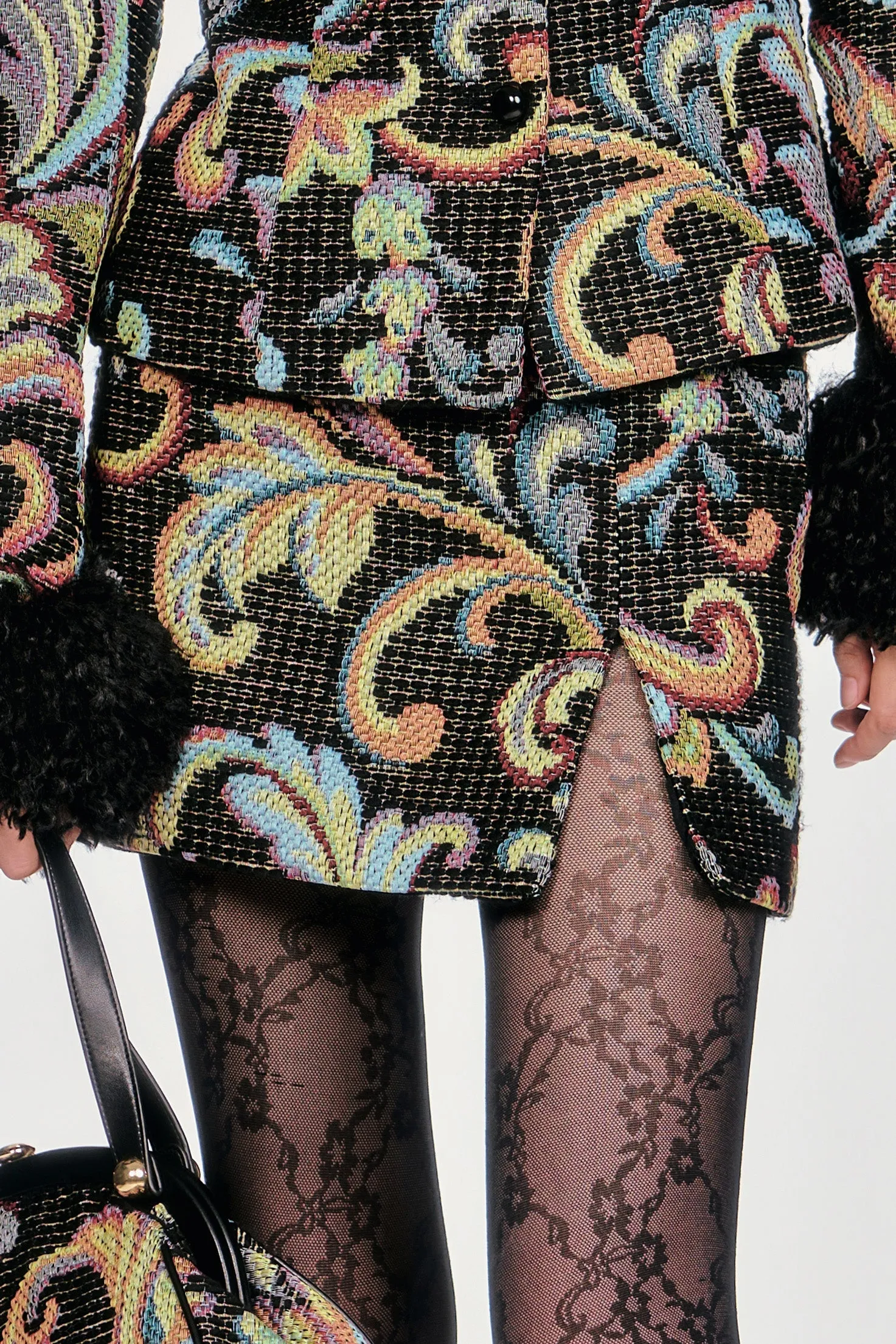 Tapestry Mini Skirt sold by Anna Sui product image thumbnail 2
