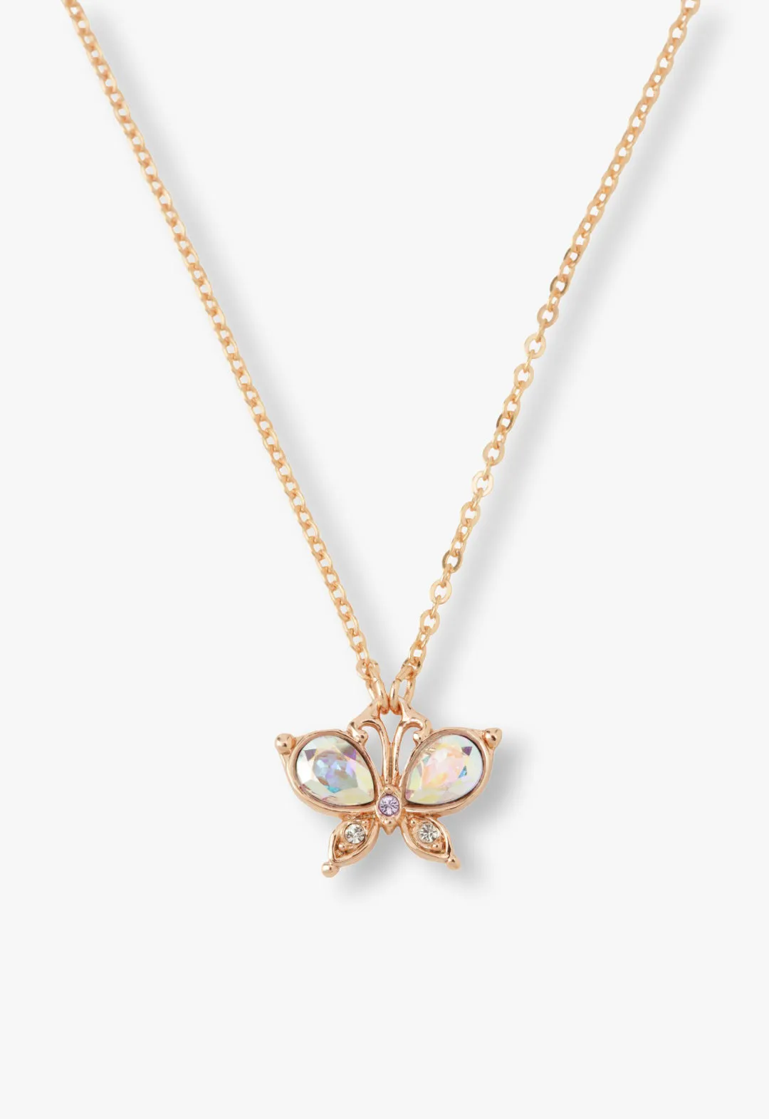 Rose Gold Butterfly Necklace sold by Anna Sui product image thumbnail 2