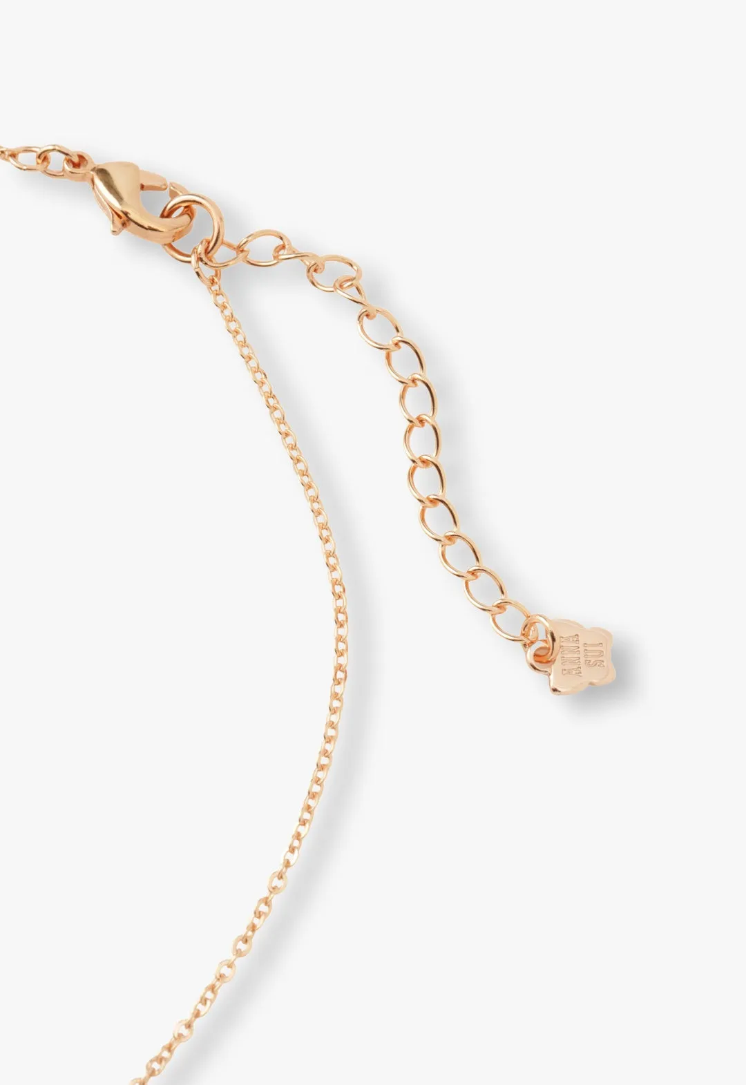 Rose Gold Butterfly Necklace sold by Anna Sui product image thumbnail 3