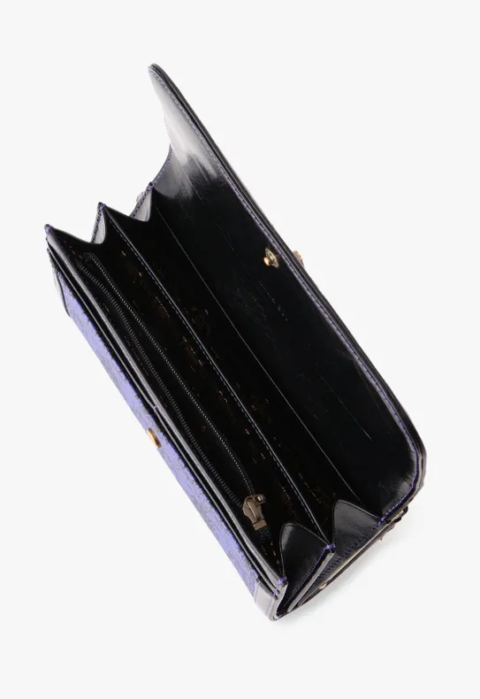 Lacey Roses Wallet - Purple sold by Anna Sui product image thumbnail 5