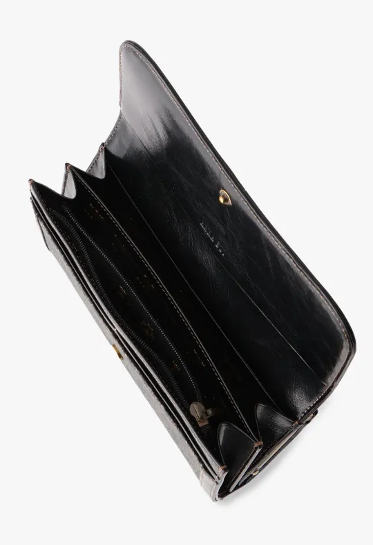 Lacey Roses Wallet - Black sold by Anna Sui product image thumbnail 5