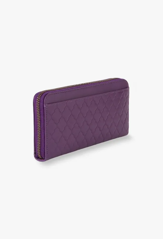 Victorian Quilted Wallet - Purple sold by Anna Sui product image thumbnail 2