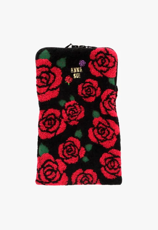 Rosebud Zipper Towel Pouch sold by Anna Sui product image thumbnail 5