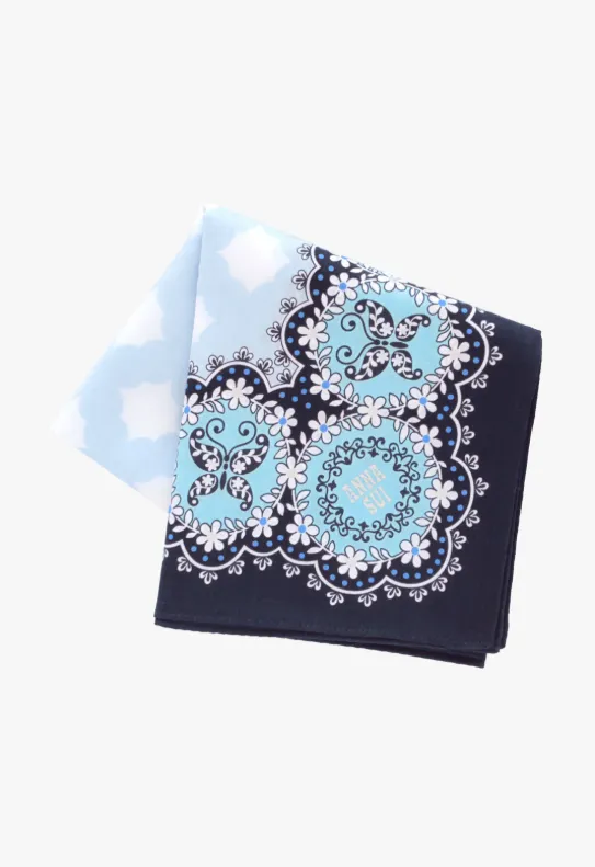 Butterfly Boarder Handkerchief sold by Anna Sui