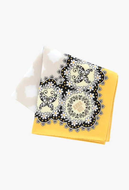 Butterfly Boarder Handkerchief sold by Anna Sui product image thumbnail 3