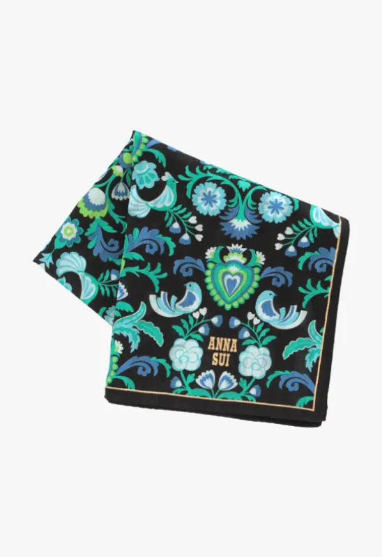 Ferns Delight Handkerchief made by Anna Sui