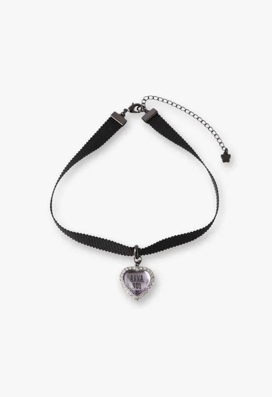 Anna Sui Heart Choker sold by Anna Sui