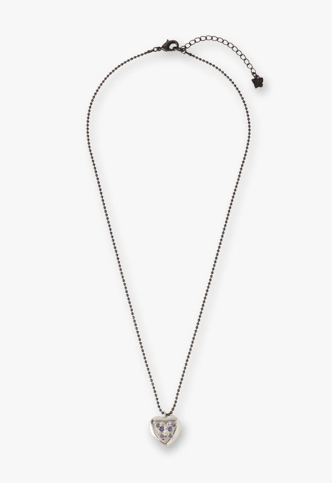 Butterfly Heart Necklace sold by Anna Sui