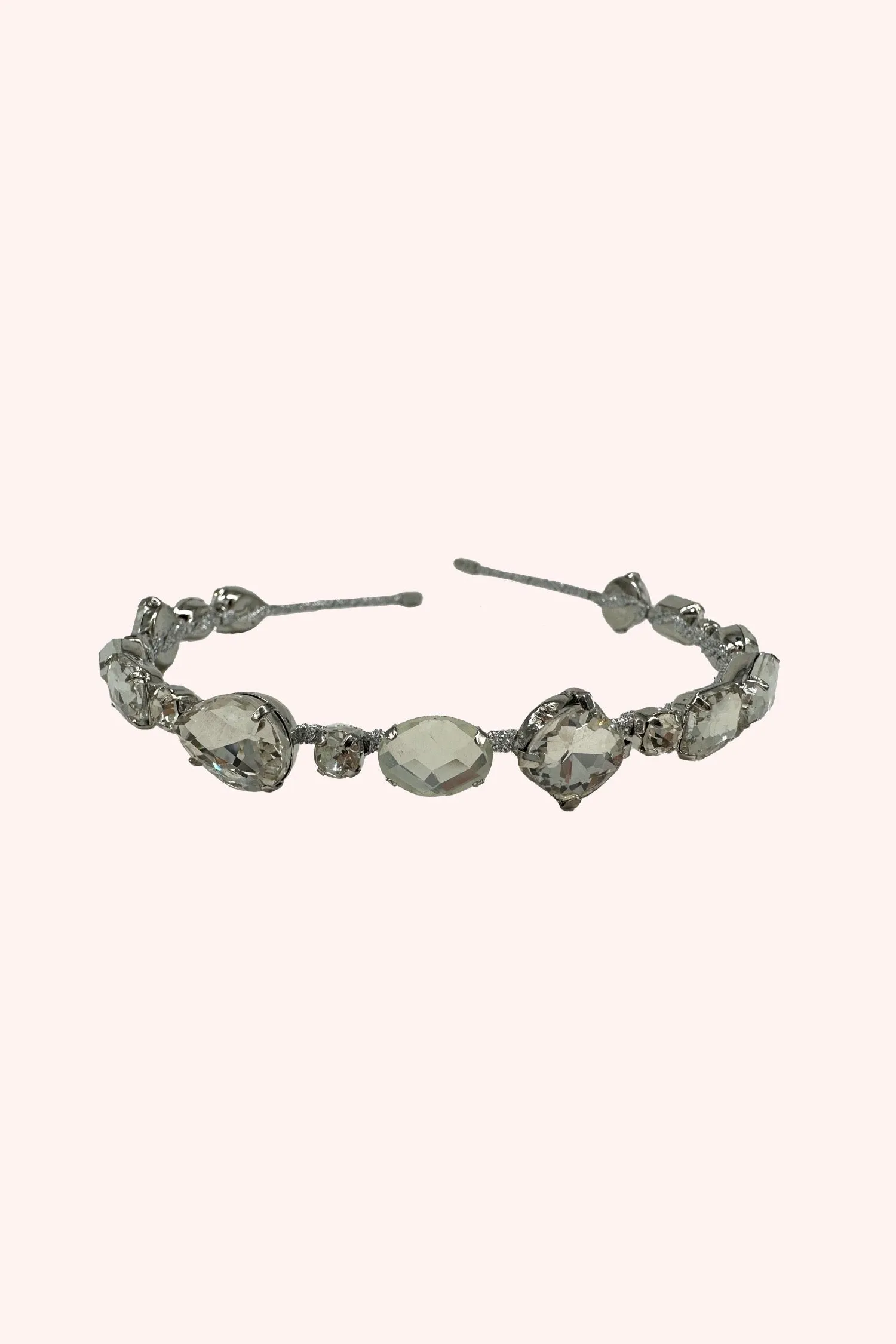 Enchanted Crystals Headband Silver sold by Anna Sui product image thumbnail 2