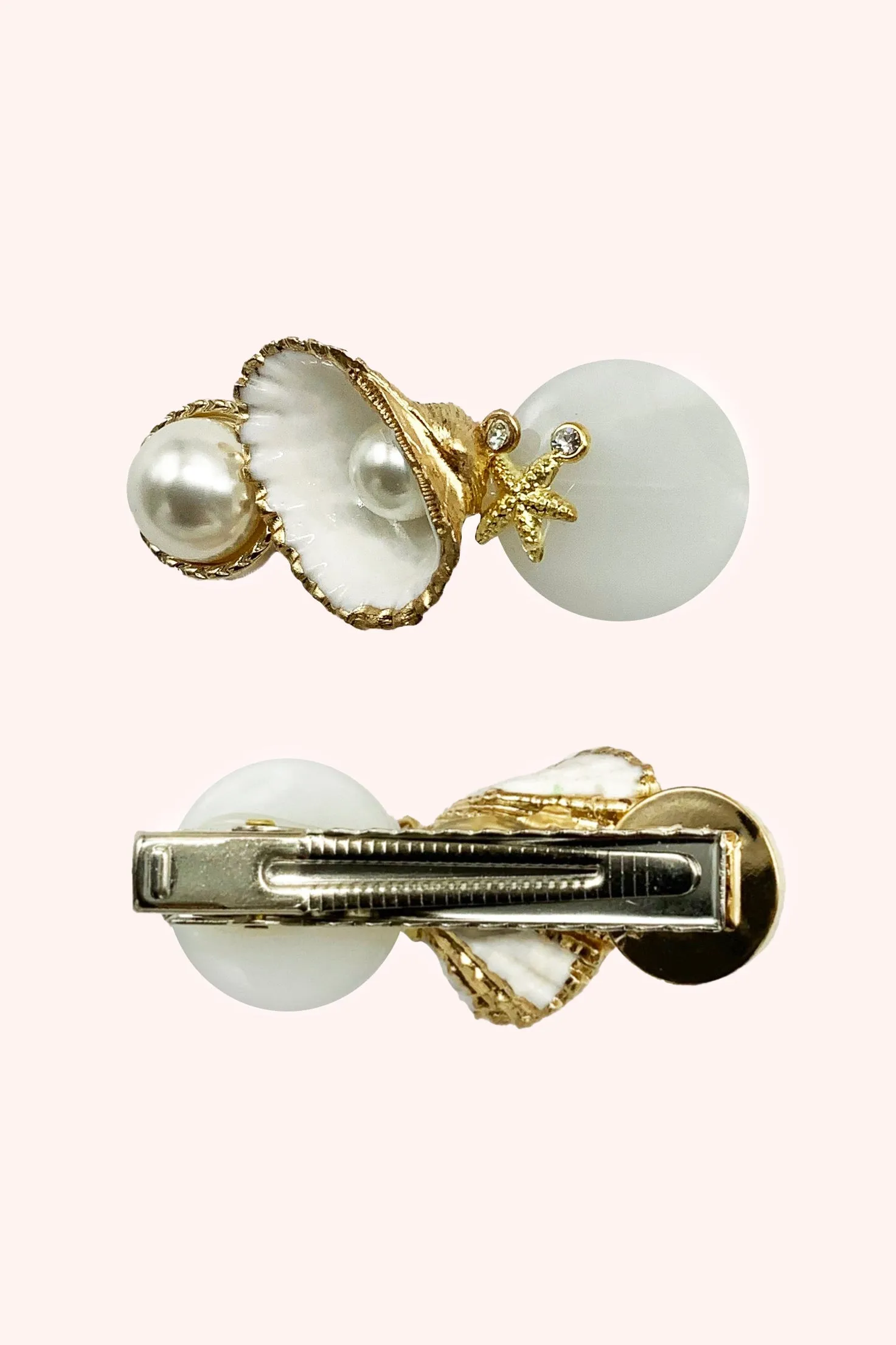 Princess White Opal Hair Clip sold by Anna Sui