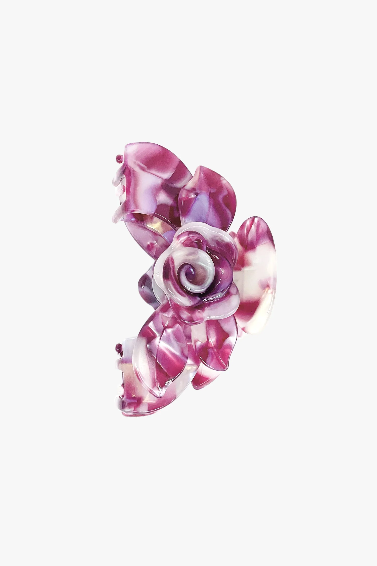 Rose Petal Bar Large Jaw Clip sold by Anna Sui