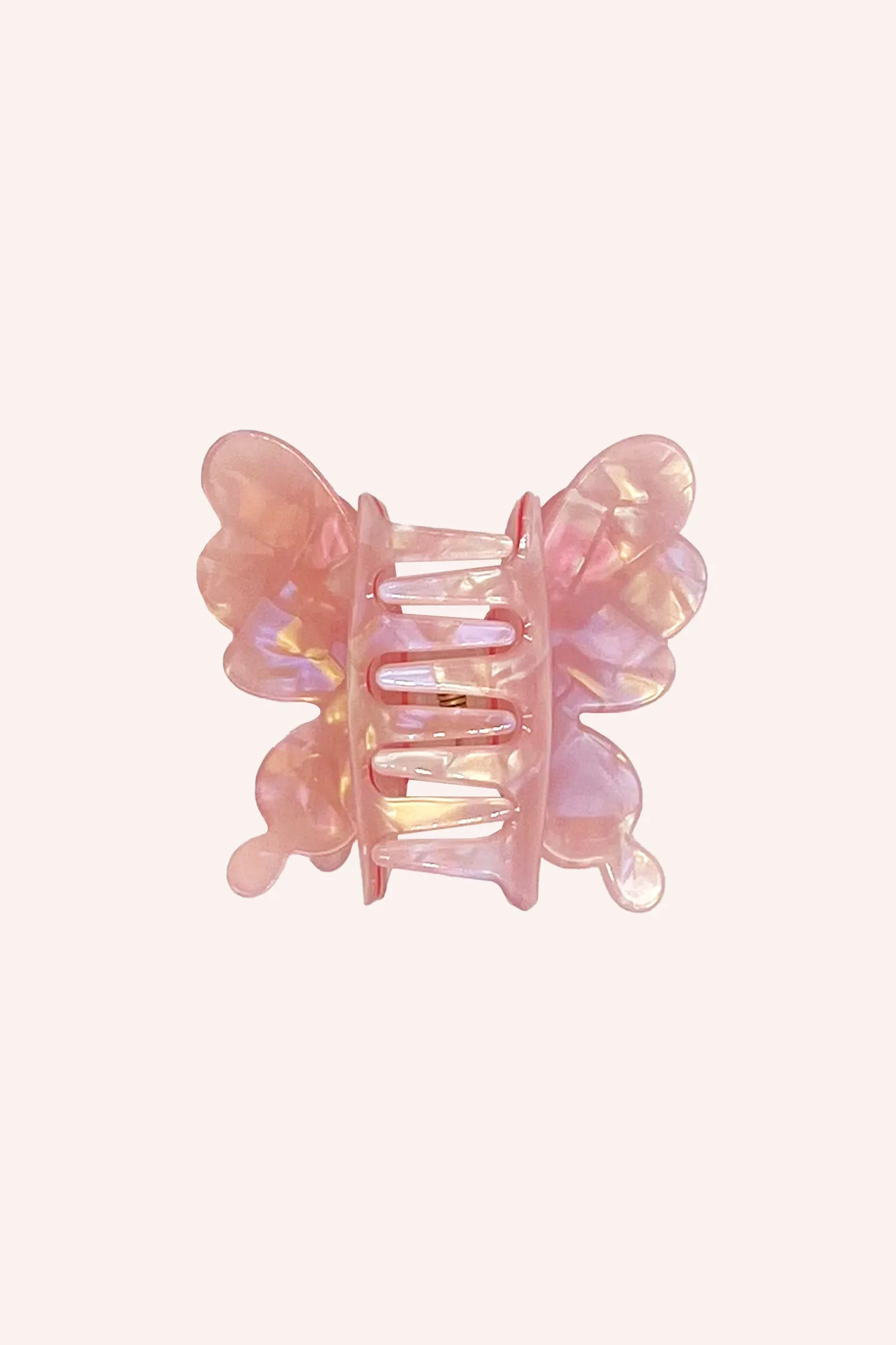 Pastel Iridescent Butterfly Jaw Clip Pink sold by Anna Sui product image thumbnail 3