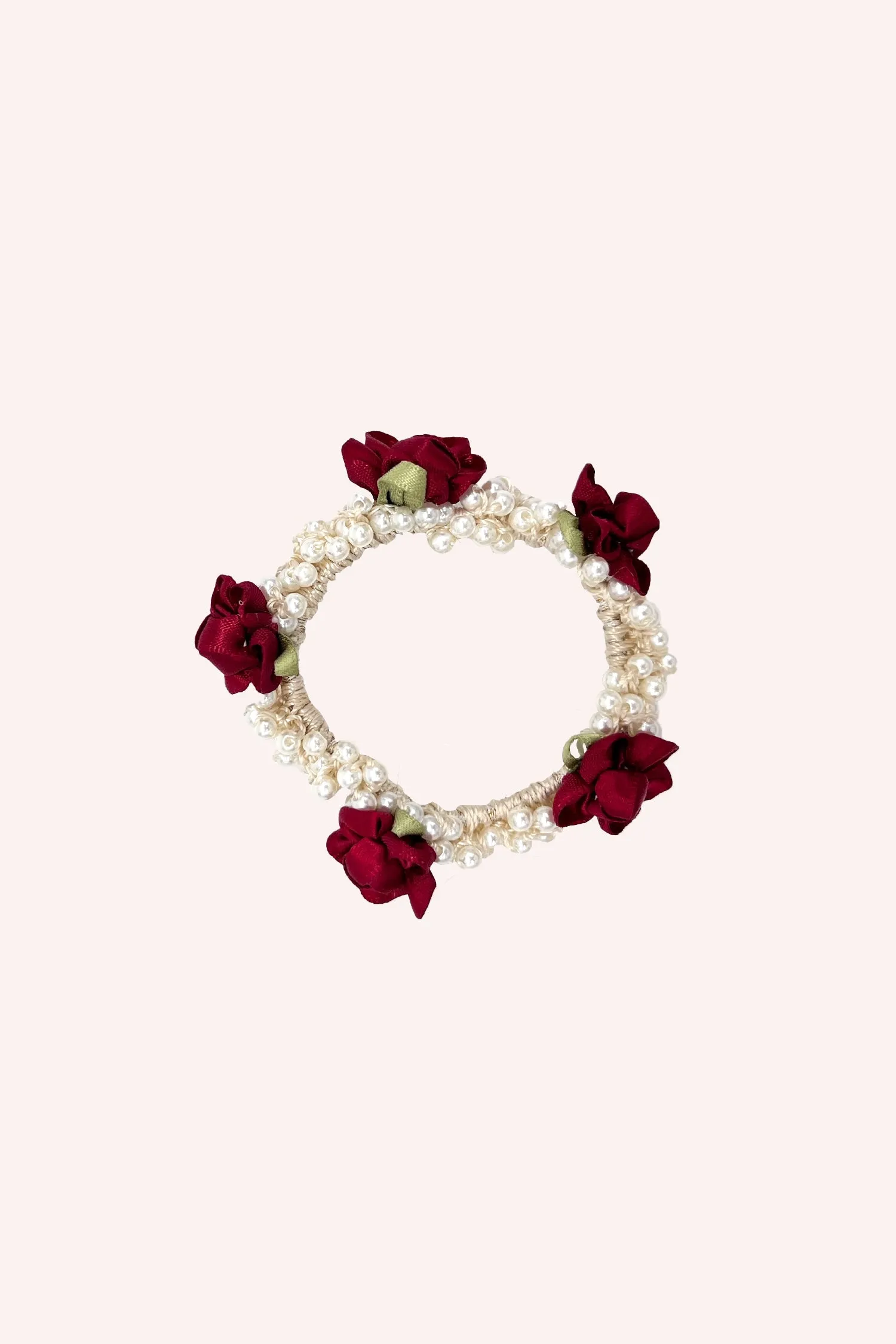 Roses and Pearls Scrunchie sold by Anna Sui