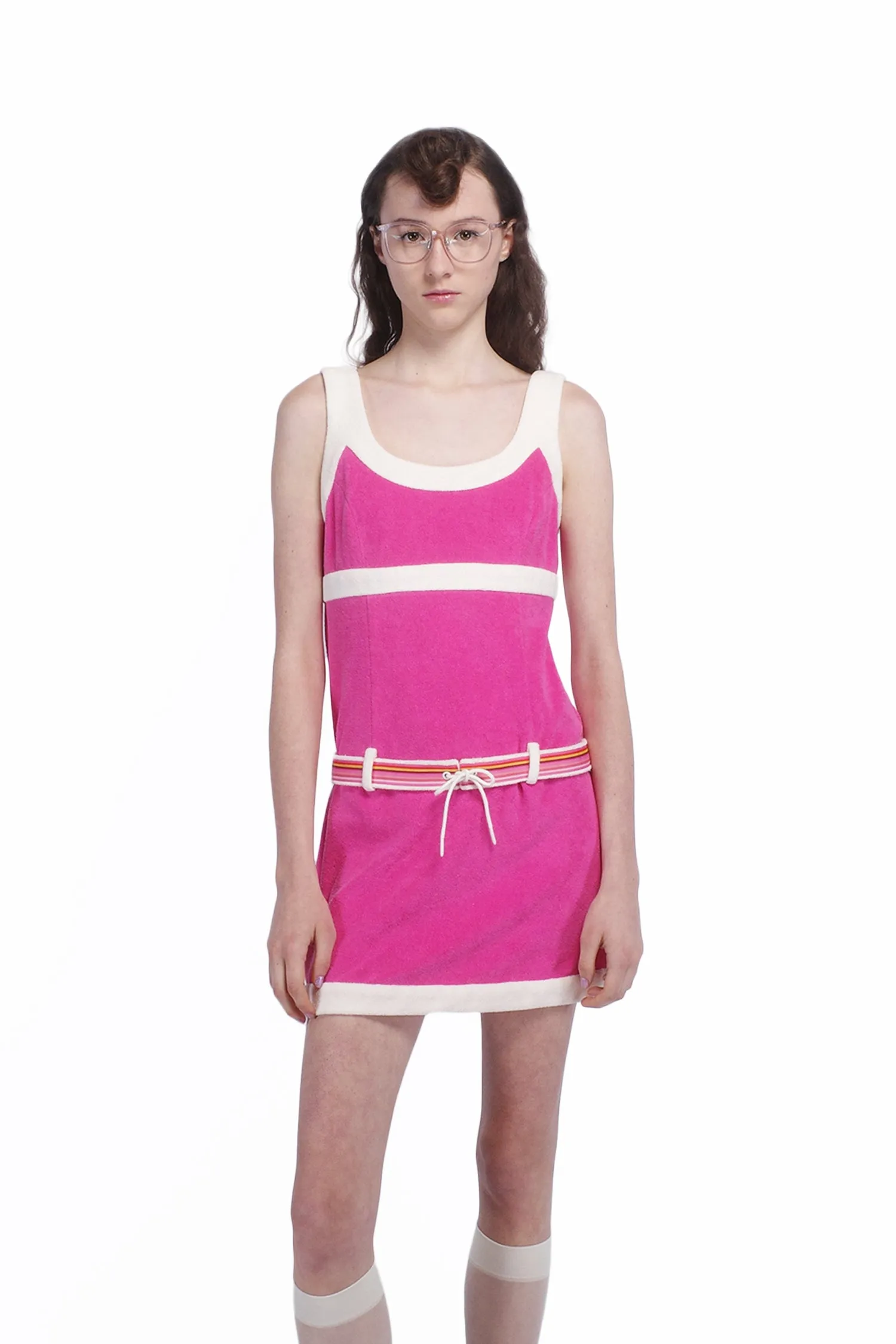 Cabana Terry Belted Dress sold by Anna Sui