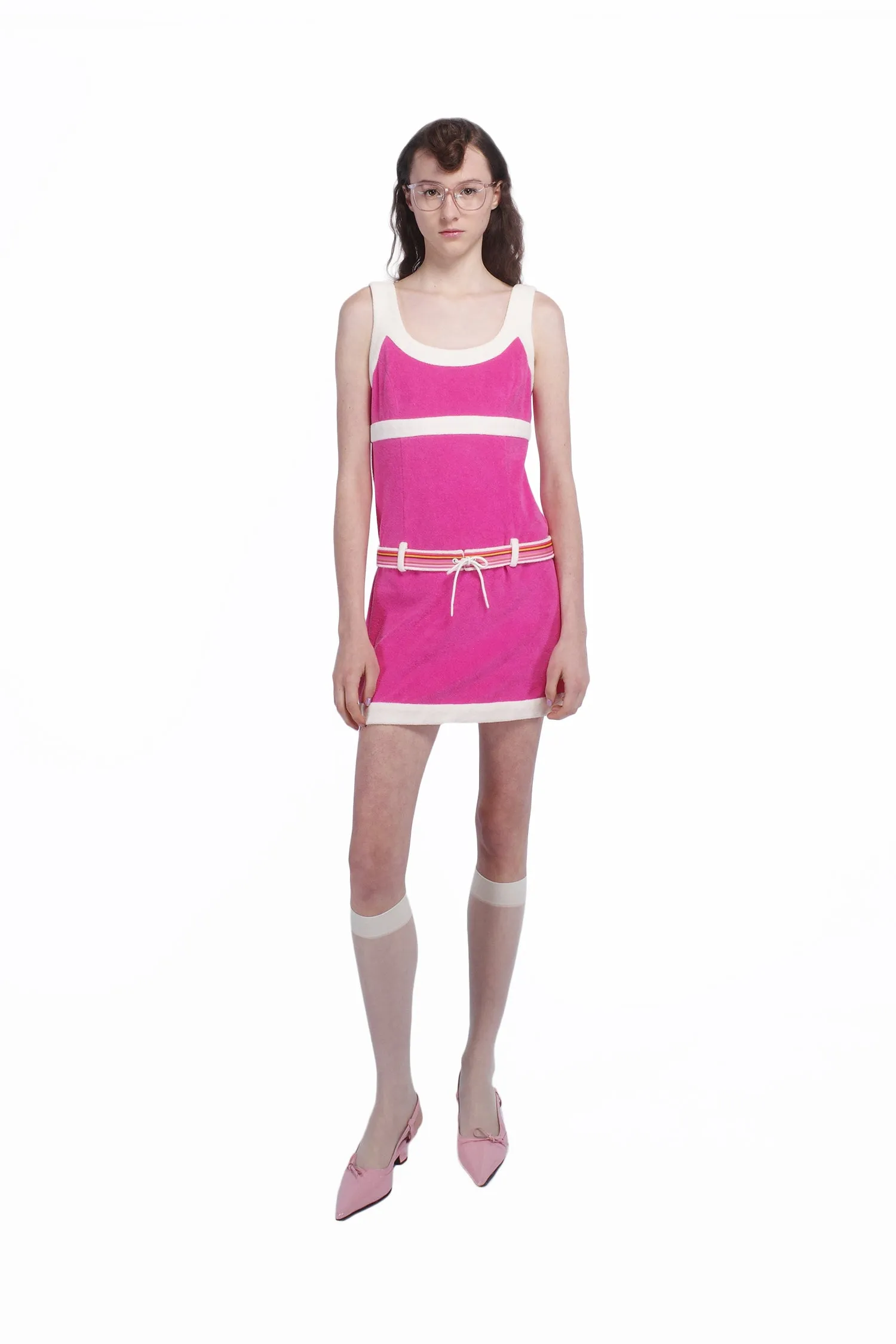 Cabana Terry Belted Dress sold by Anna Sui product image thumbnail 2