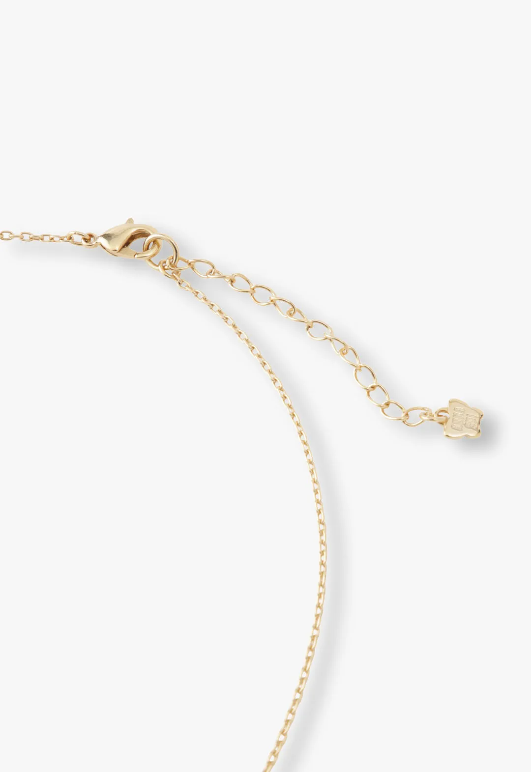 Jeweled Cat & Butterfly Chalice Necklace sold by Anna Sui product image thumbnail 4