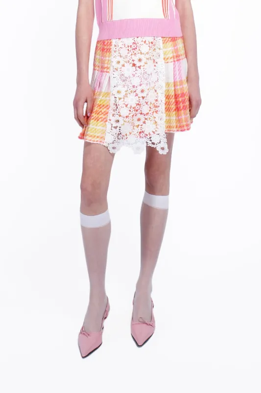 Capri Plaid Kilt sold by Anna Sui