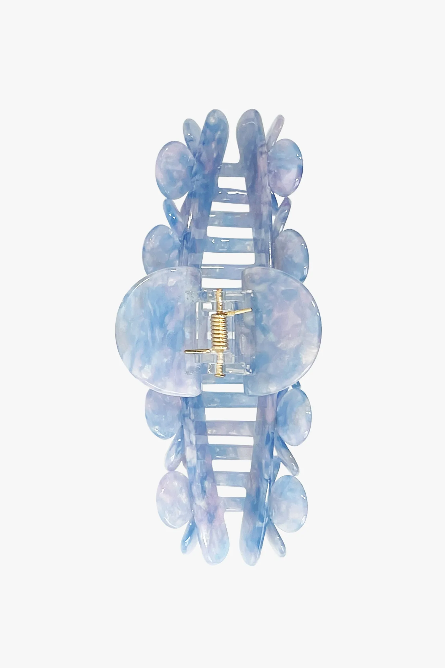 Gemstone Blossom Large Jaw Clip - Blue sold by Anna Sui product image thumbnail 2