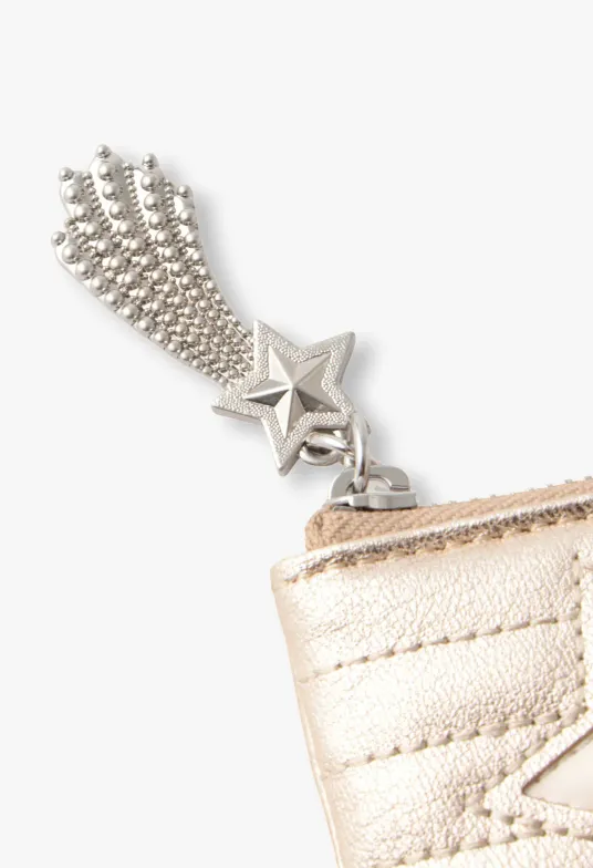 Starstruck Half-Zip Wallet - Gold sold by Anna Sui product image thumbnail 4