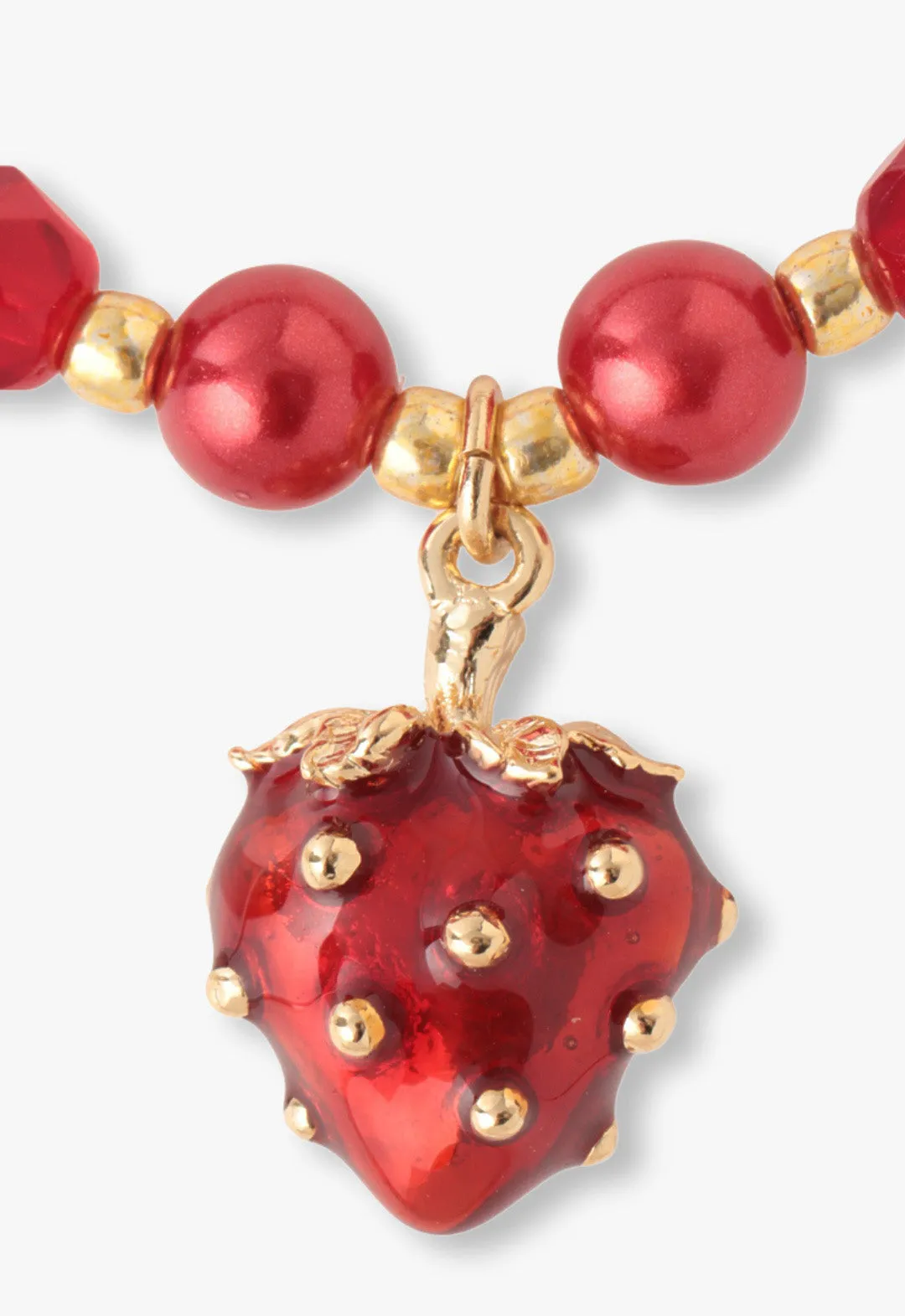 Sweet Strawberry Charm Bracelet sold by Anna Sui product image thumbnail 2