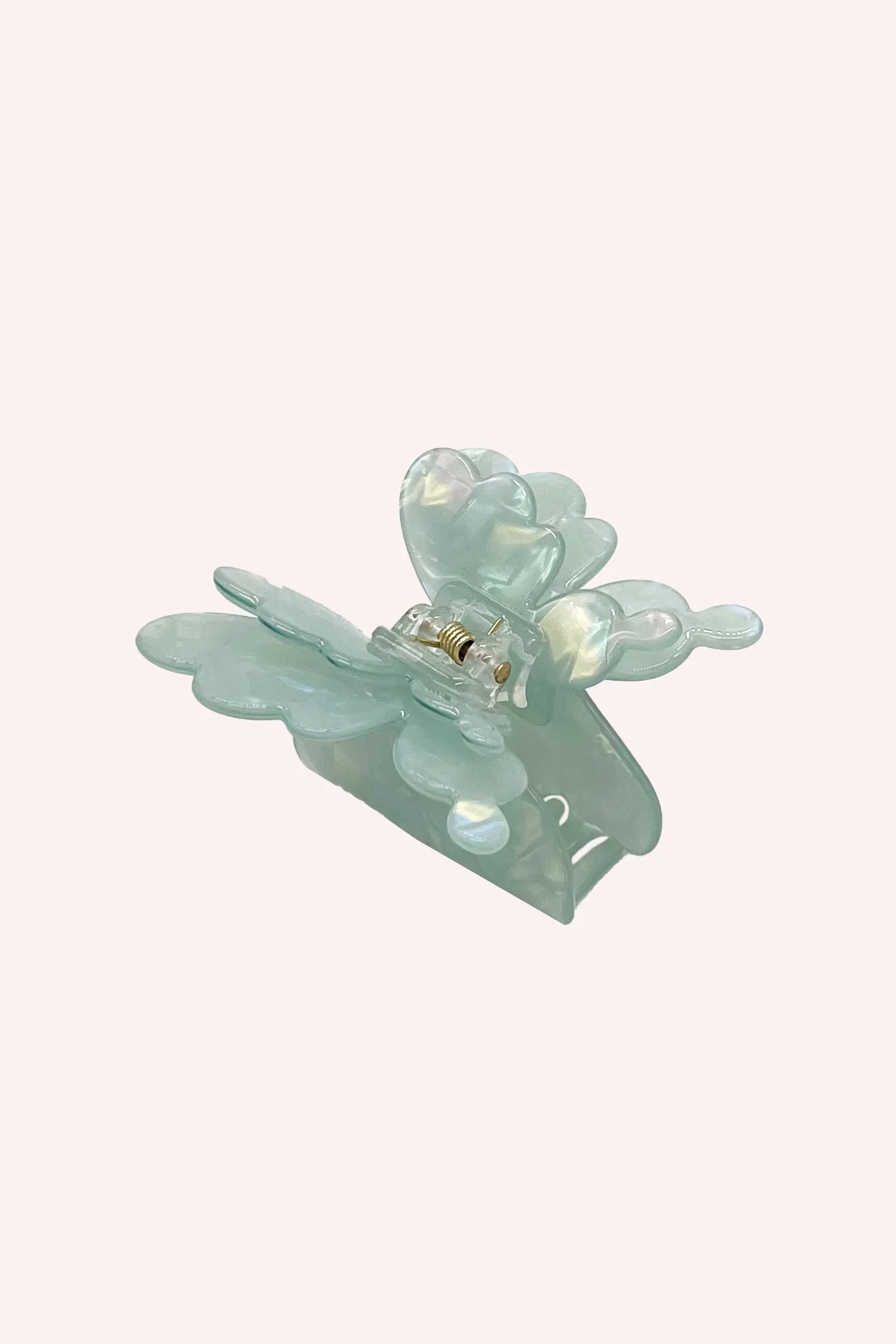 Pastel Iridescent Butterfly Jaw Clip Aqua sold by Anna Sui product image thumbnail 2
