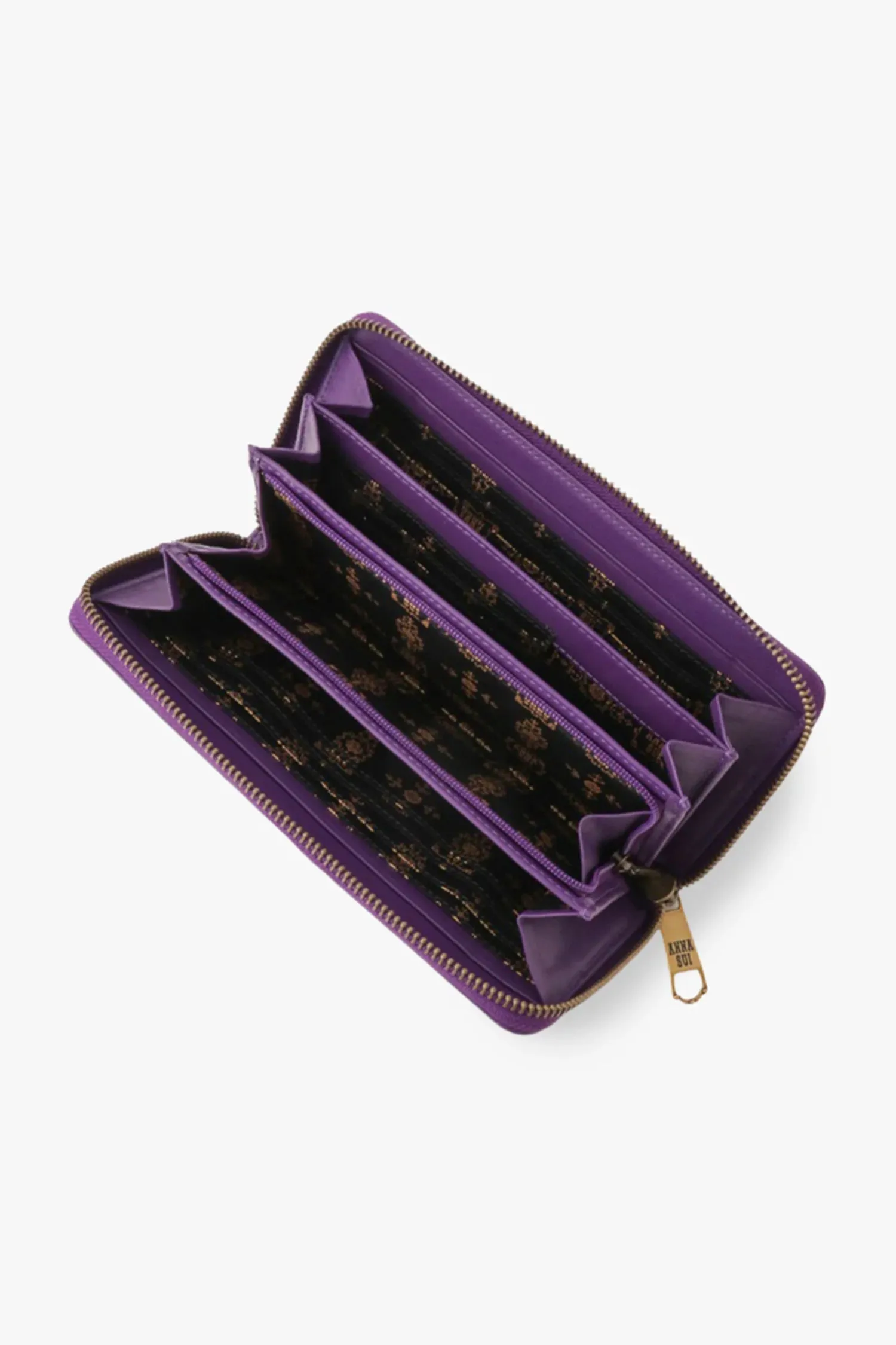 Purple Retro Button Wallet sold by Anna Sui product image thumbnail 3